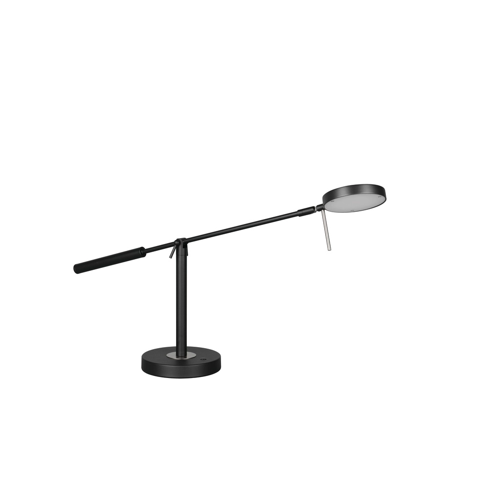 Schreibtischlampe Monza Schwarz Trio 4017807693256