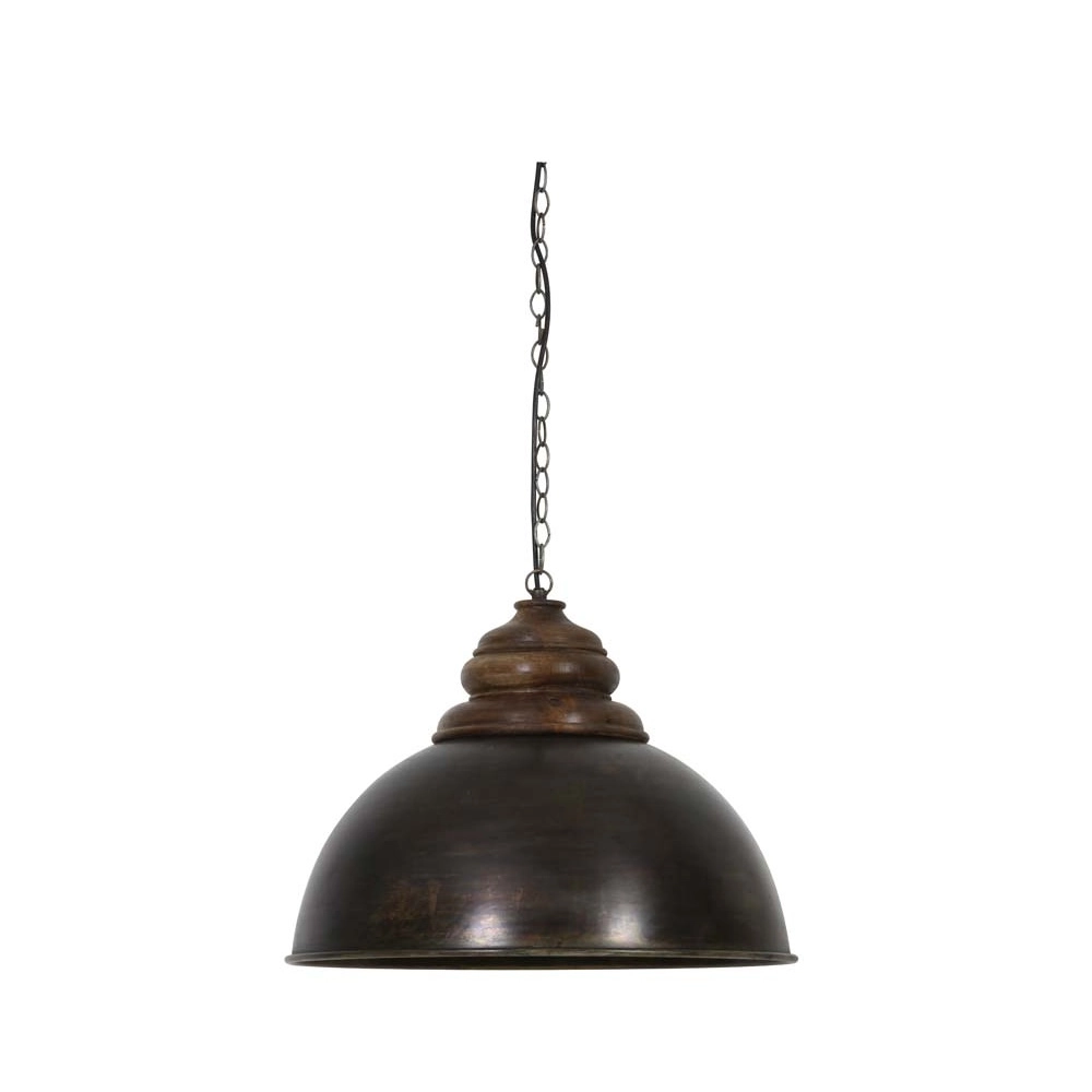 Land-Pendellampe Leia Ø 52 cm schwarz Light & Living 8717807188696