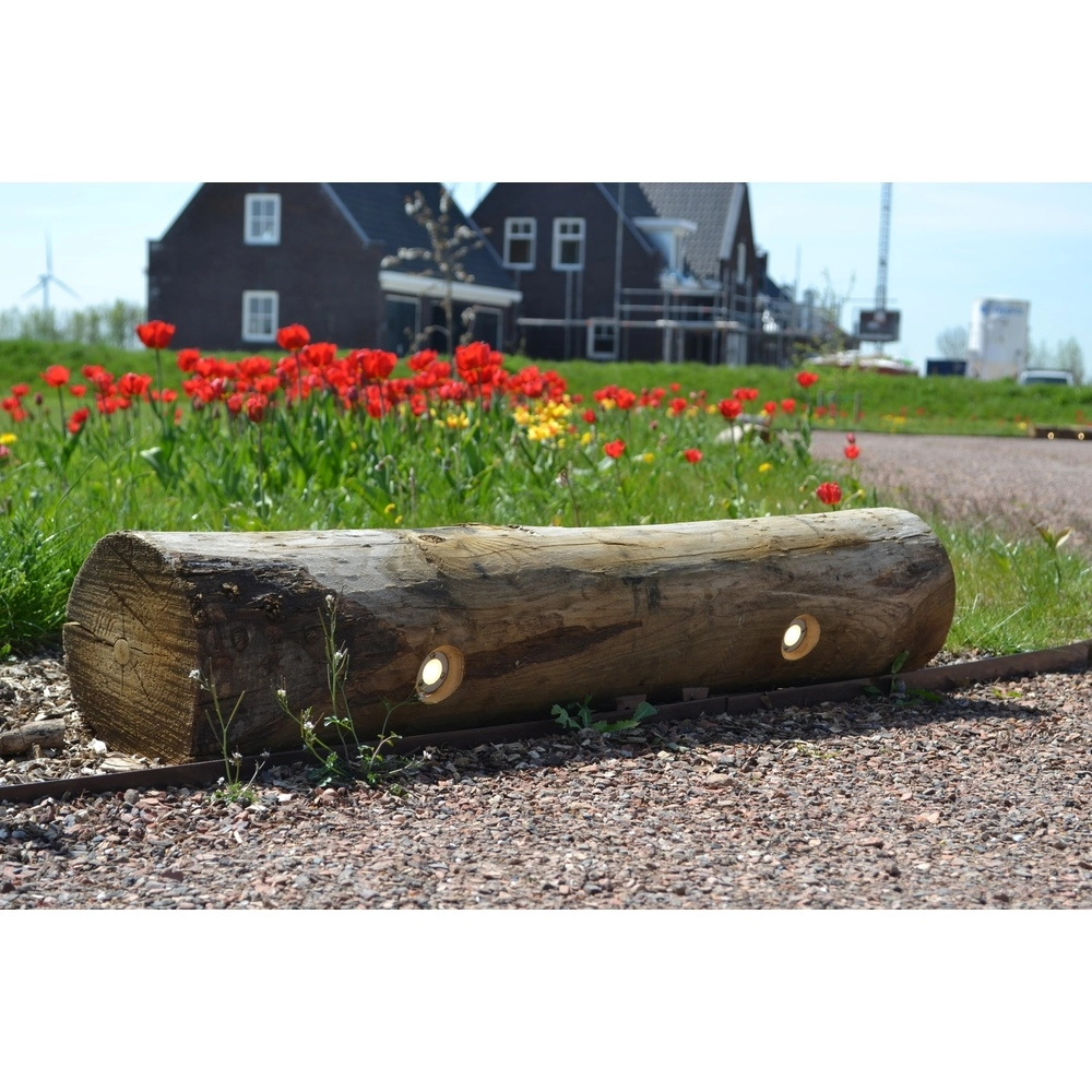 Holzwegbeleuchtung Tronco Kastanie – 100 cm – 2700 km