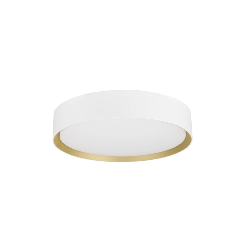 Deckenlampe Decona Ø 30cm weiß mit gold - 3000K/4000K SLV 4024163302975