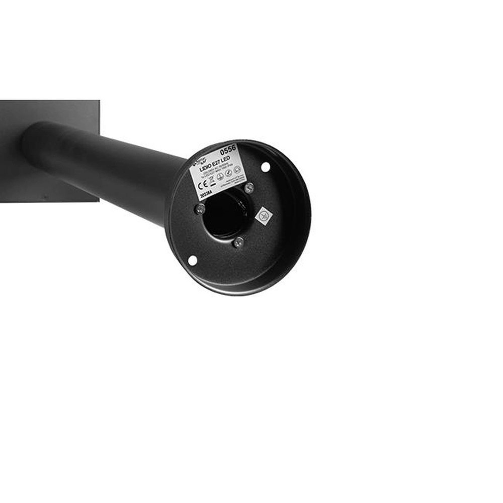 Schwarze Gartenlampe Lidio 60 cm Lyora 5904703009863