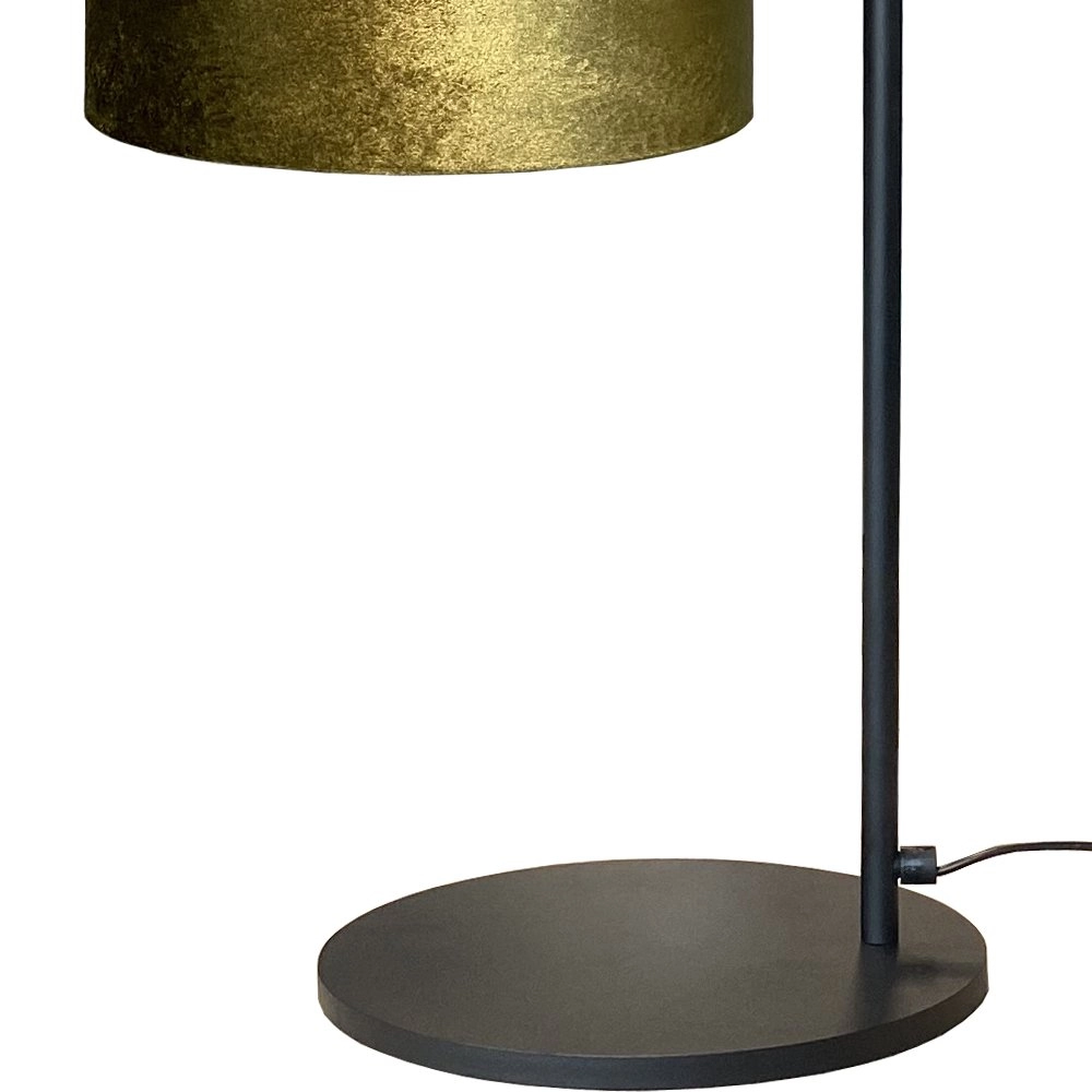 Tischlampe Venus mit olivgrünem Lampenschirm Masterlight 8718121251271