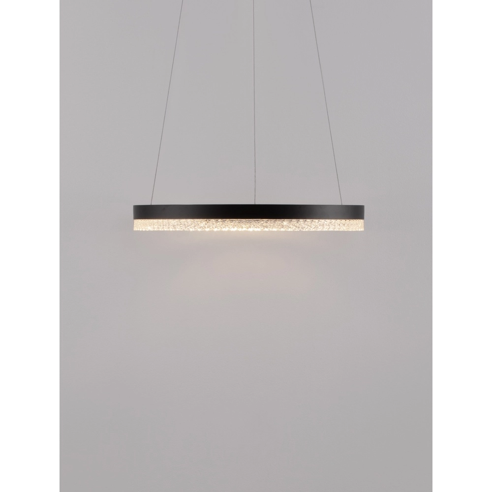 Pendelleuchte Adria schwarz Ø 40cm Lyora 5212017443762