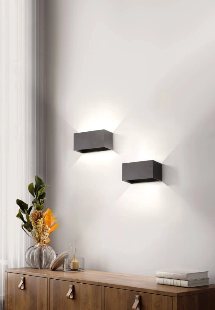 LED-Wandleuchte Wallo Schwarz Fischer & Honsel 4003694305167