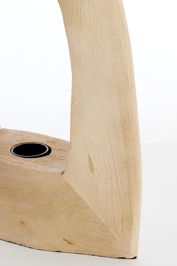 Tischlampe aus Holz Carini 17 x 35 cm Light & Living 8717807701239