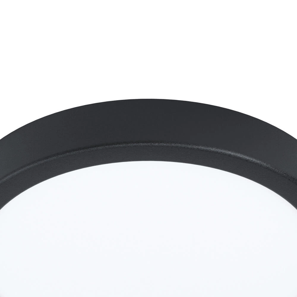 LED-Deckenlampe Fueva 5 16,5 W - 4000K - Ø21CM schwarz Eglo 9002759992347