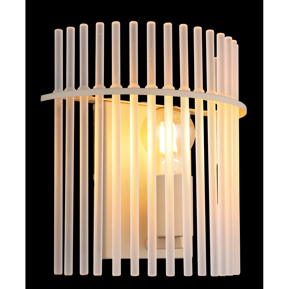 Wandleuchte Gorley sandbraun mit Glas Globo 9007371572700