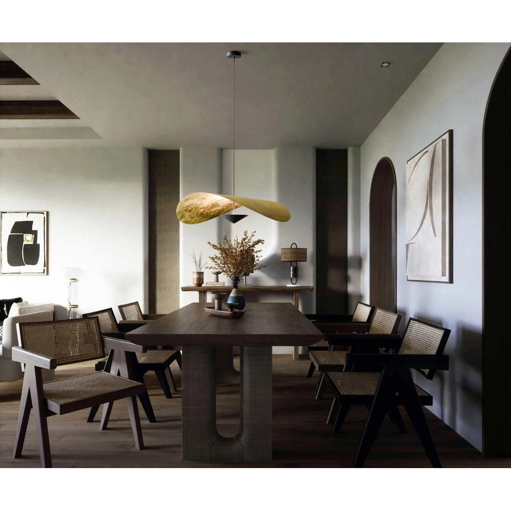 Ø 90cm LED-Pendellicht Lente Blattgold Masterlight 8718121389318