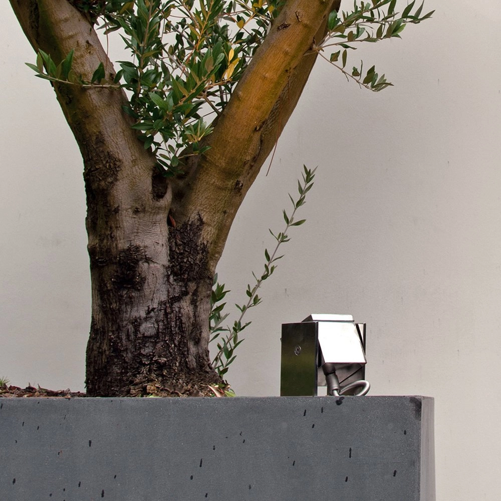 Wandstrahler Q-Bic Nickel 9 cm edelstahl Royal Botania