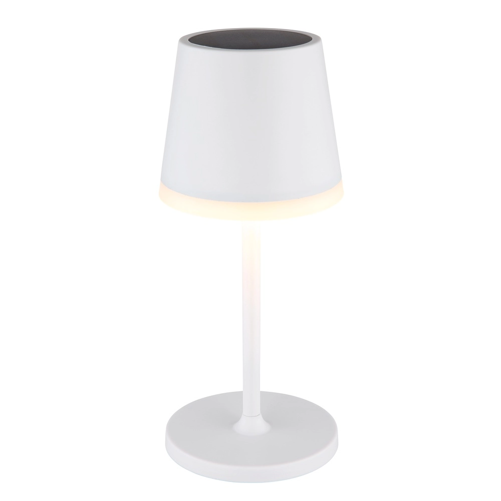 Solartischlampe Vannieso Weiß Globo 9007371449699