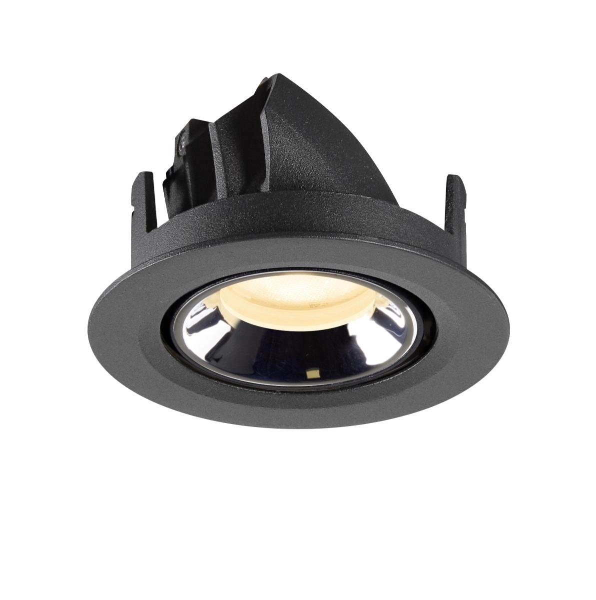 Einbau-Strahler Numinos Gimble XS Schwarz/Chrom 3000K - 55gr SLV 4024163307024
