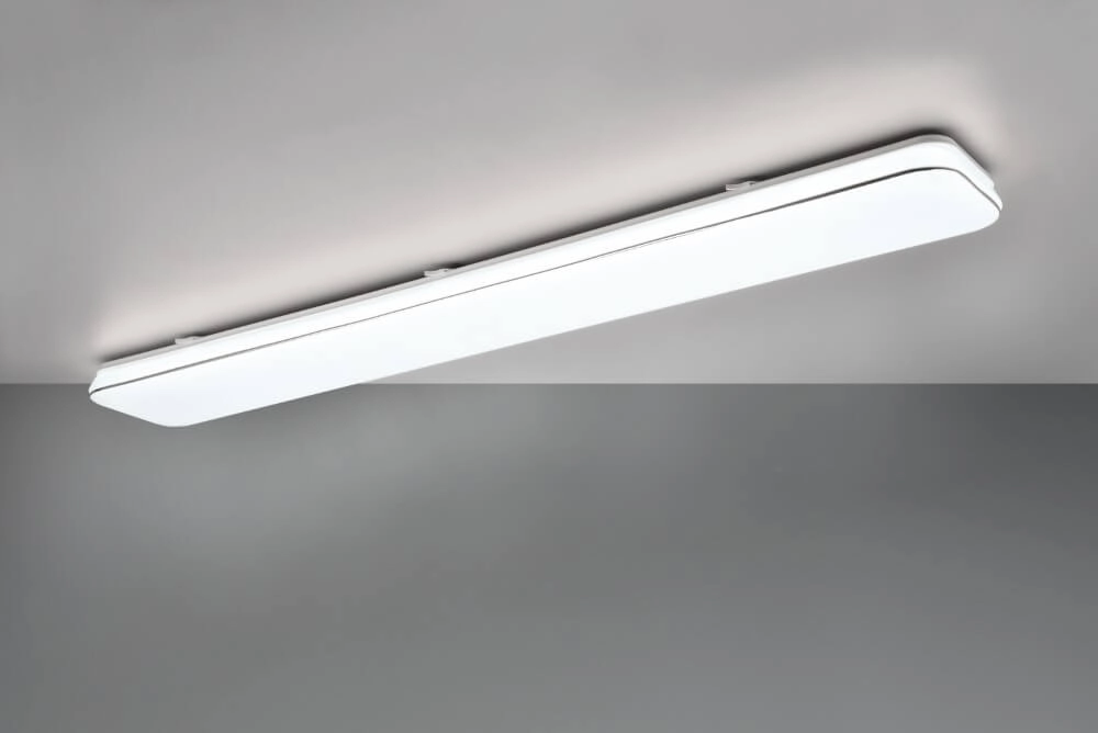 Weiße Deckenleuchte Blanca Rechteck 4000K - M Trio 4017807576887