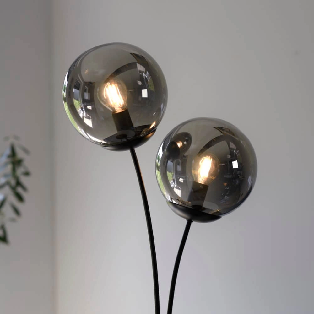 Tischlampe Big Widow Schwarz Just Light 4043689988401