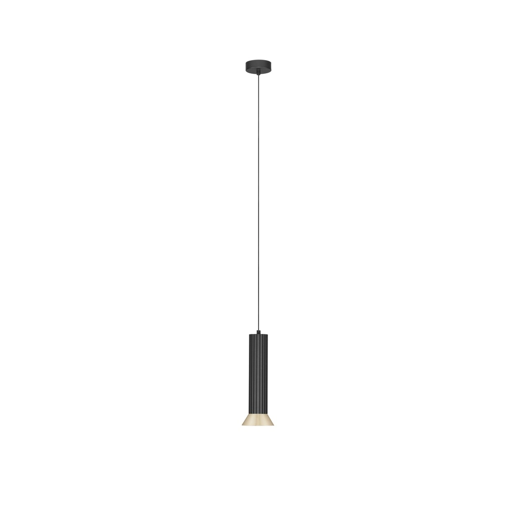 Pendelleuchte Luvia schwarz mit gold Lyora 5212017475572