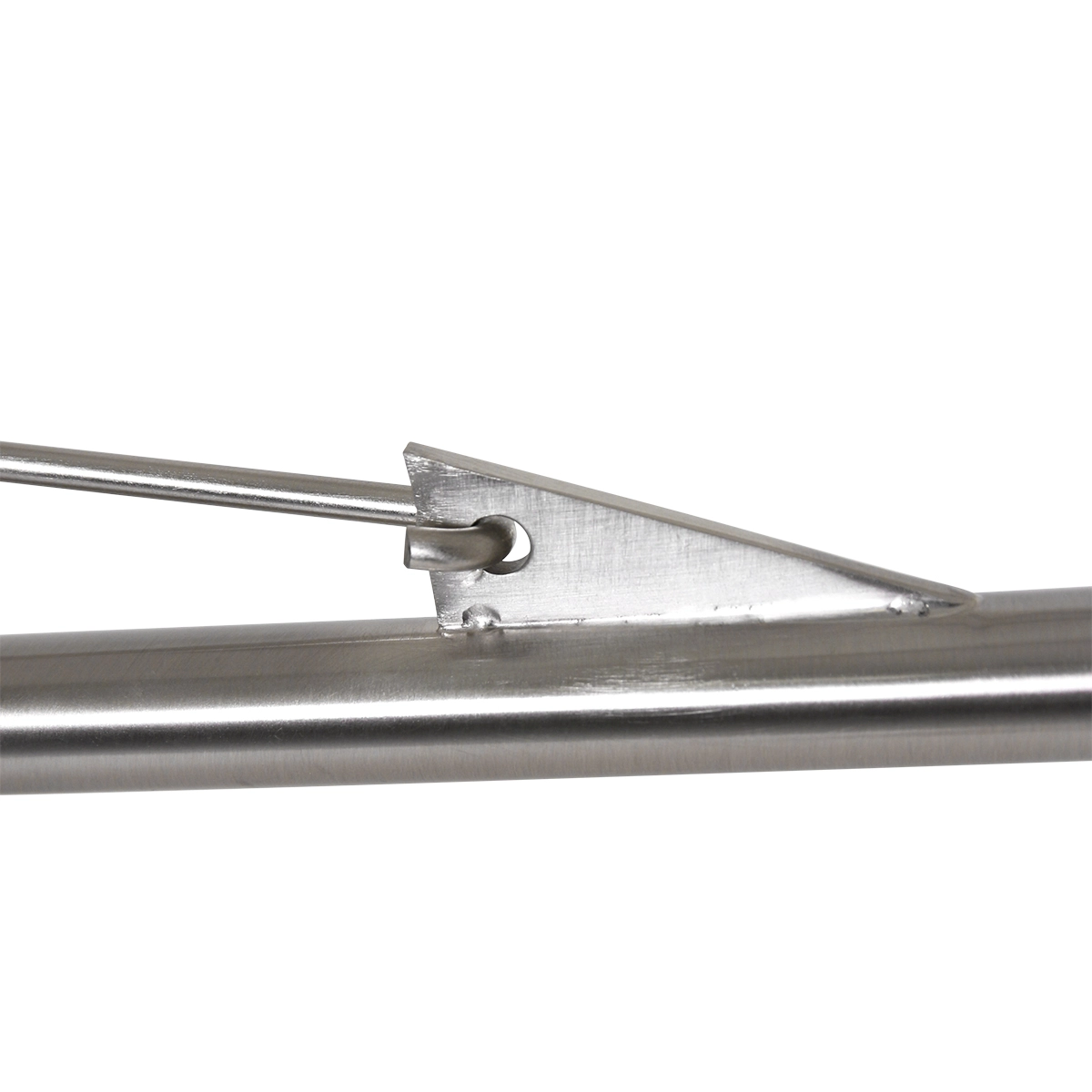 Wandlampe Elegant Classy 50 cm Edelstahl mit taupefarbenem Samtschirm Steinhauer 8712746146011