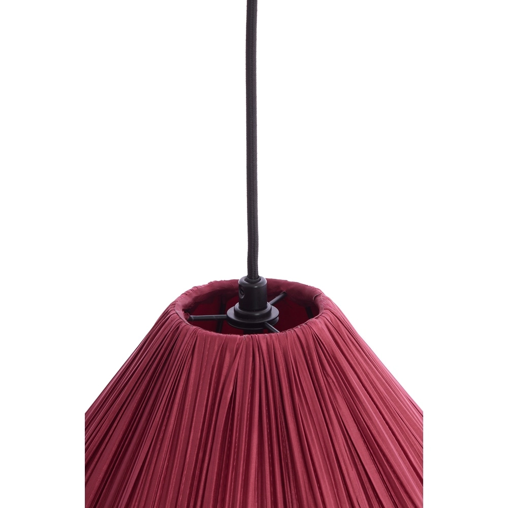 Pendellampe Verita Ø 36cm – burgunderroter Farbton Light & Living 8717807832070