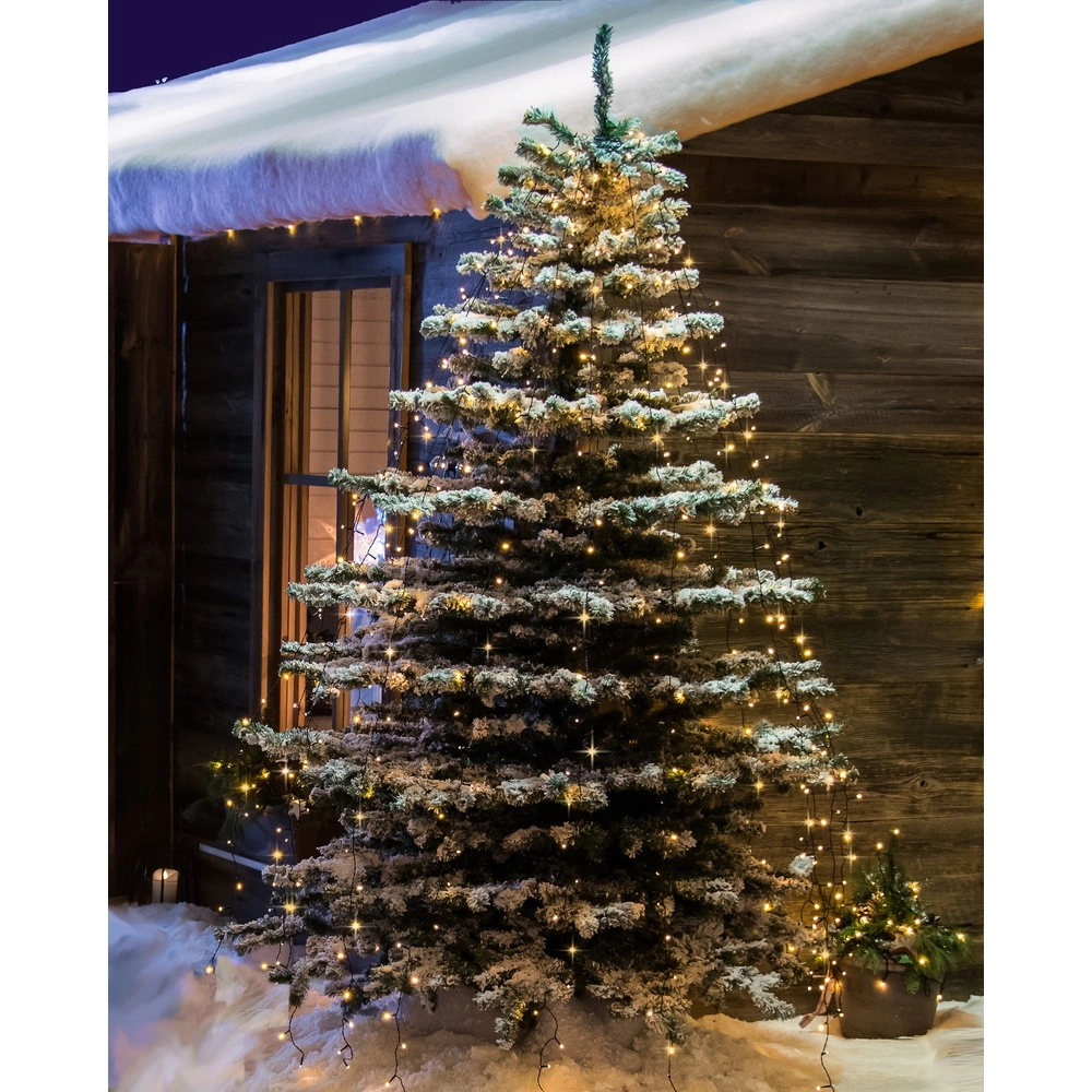 Beleuchtungsset 4m - 8x 50 led - 2200K für den Weihnachtsbaum KonstSmide 7318306321815