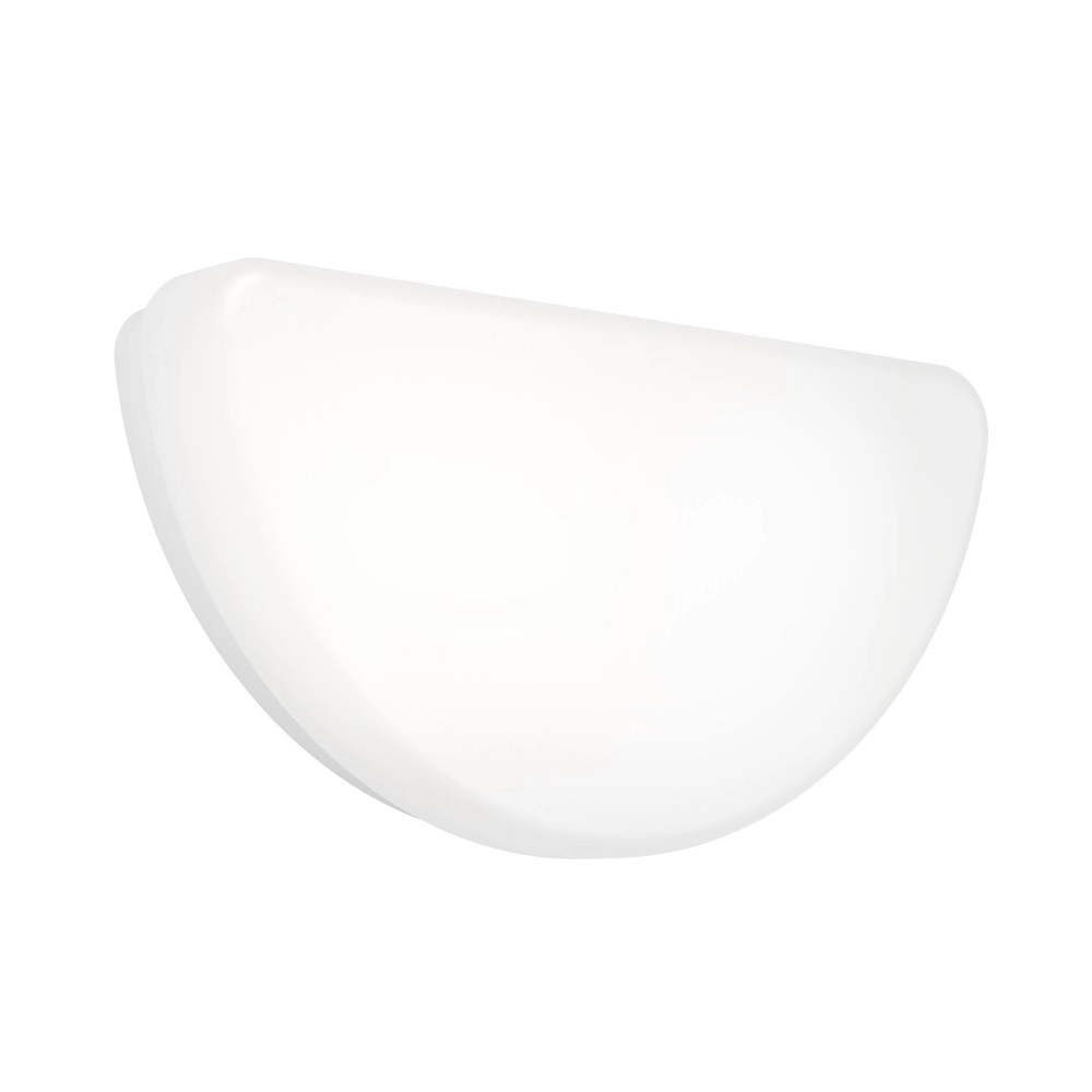 Weiße Wandlampe Pogliola E 29 cm