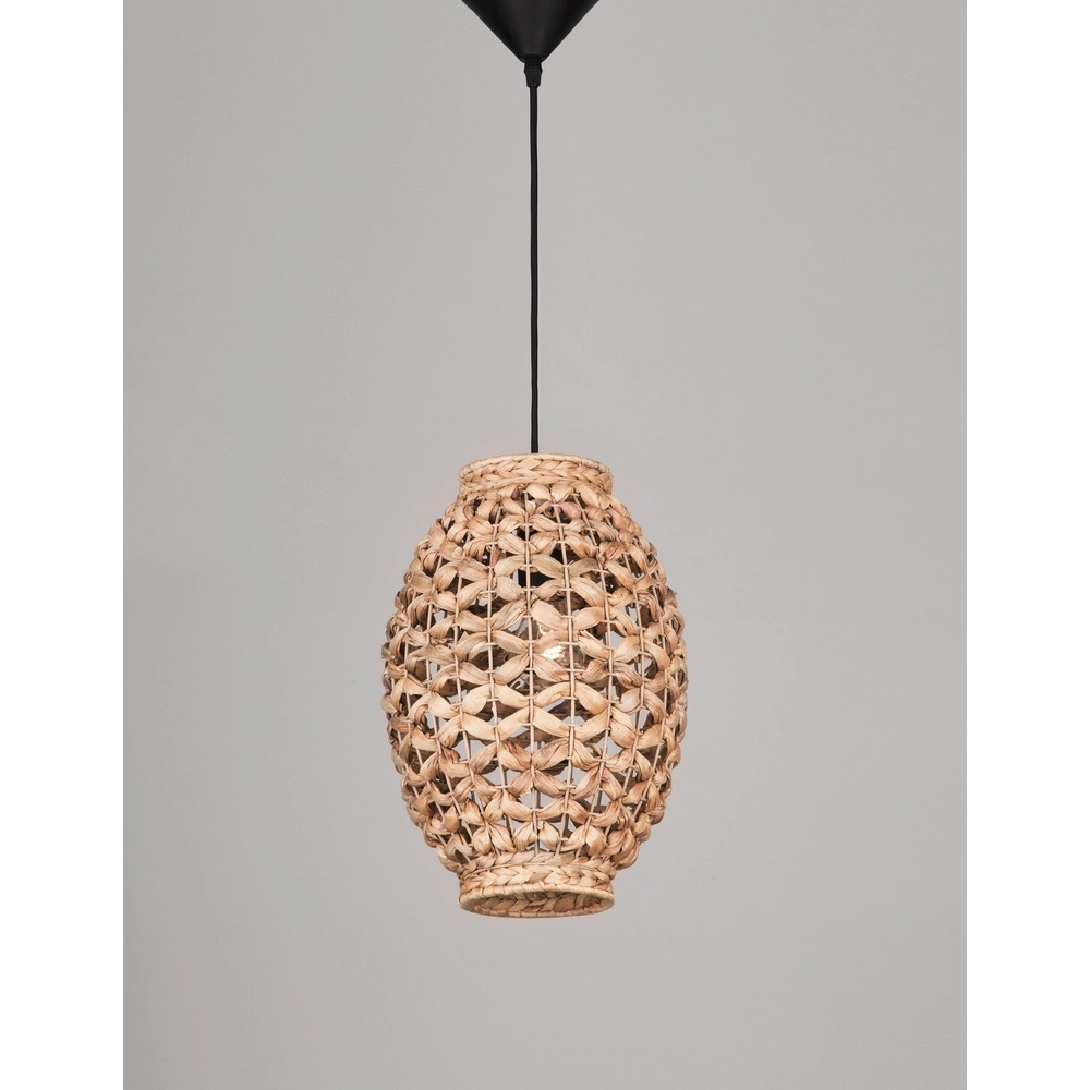 Rattan Pendelleuchte Griffin Ø 24,5cm Lyora 5212017421340