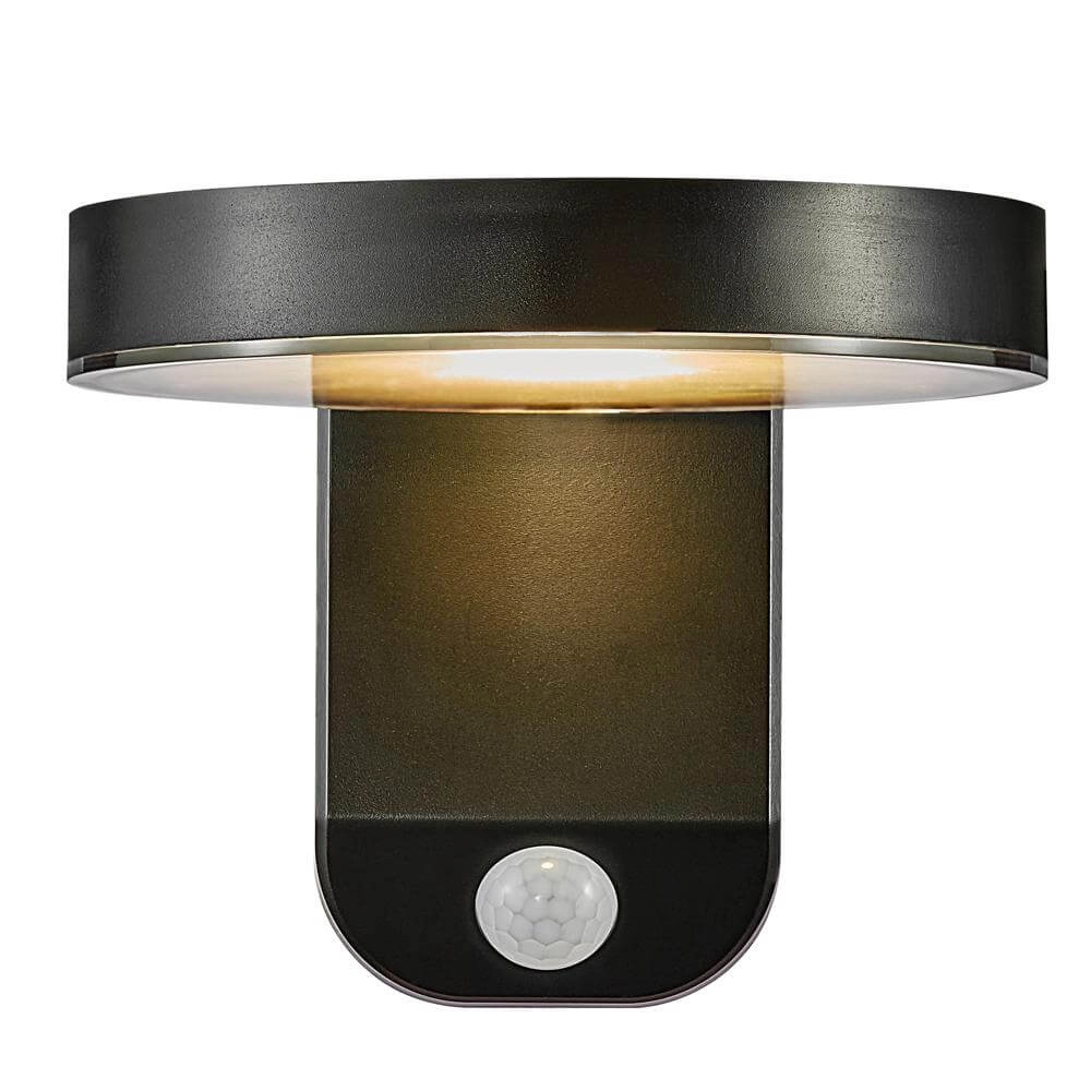 Solar-Wandleuchte Rica schwarz Nordlux 5704924004773