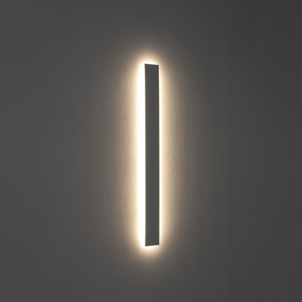Moderne Wandlampe Comma Led Weiß 78 cm Lyora 5903139118842