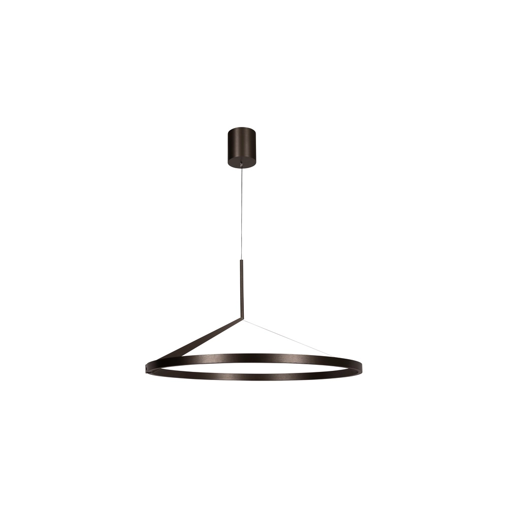 Elegante LED-Pendelleuchte Applause gebürstetes Metall – Ø 80 cm Premium by Lucide 5411212221841