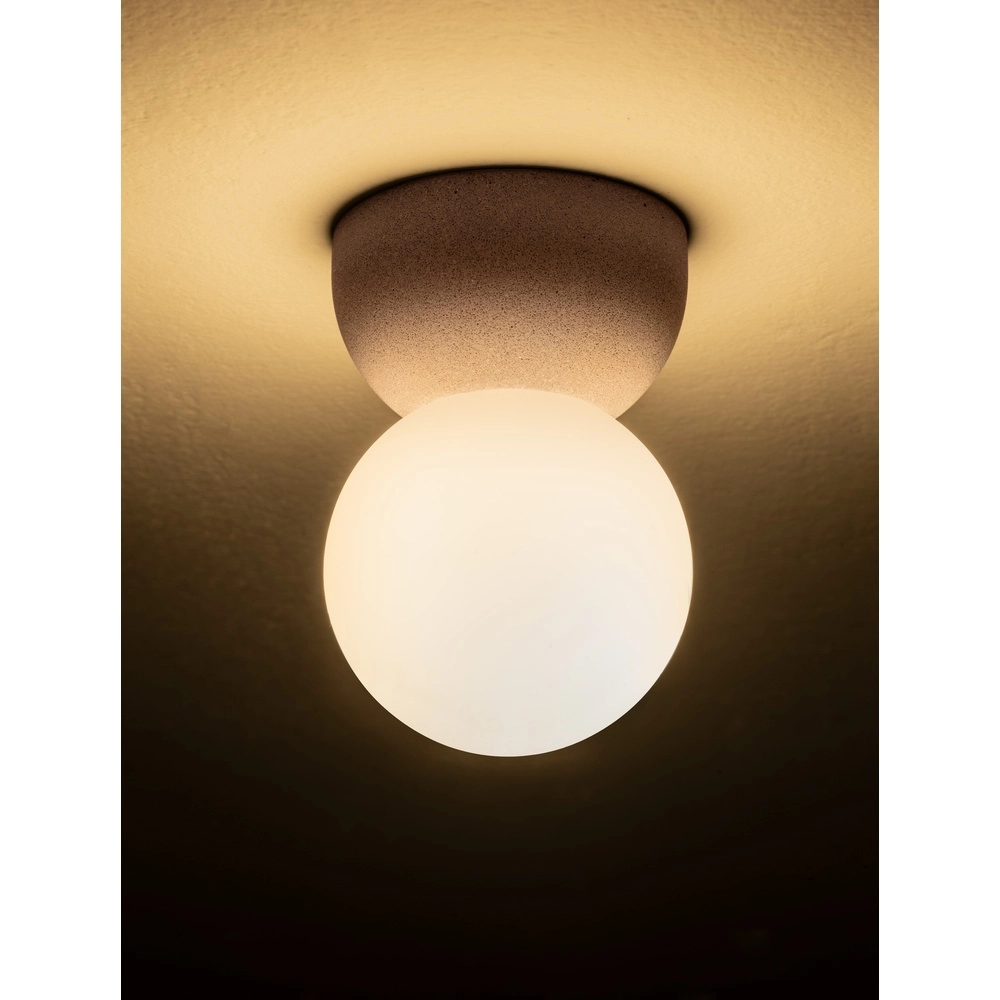Deckenlampe Zero Rot mit Weiß