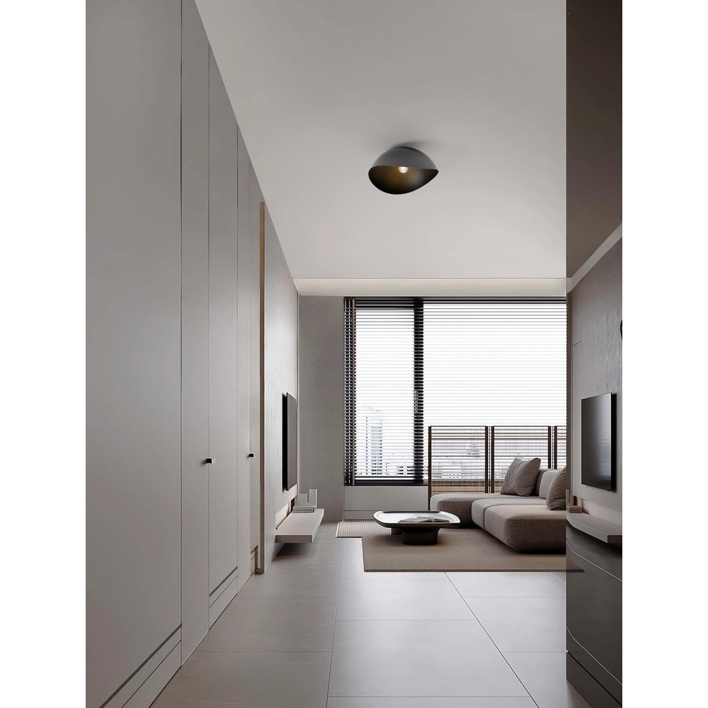 Deckenlampe Opsi schwarz Ø 50cm Lyora 5212017458018