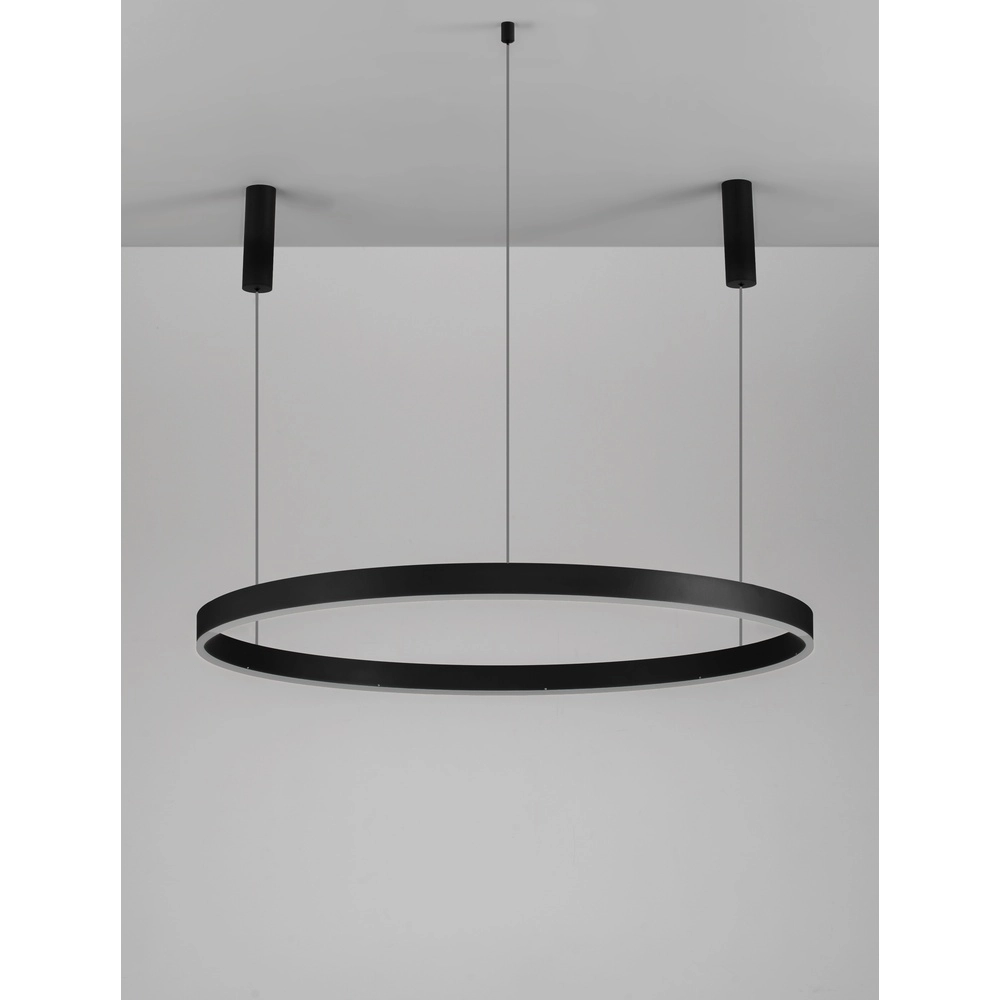 Pendelleuchte Motif schwarz Ø 120cm 3000K Lyora 5212017439260