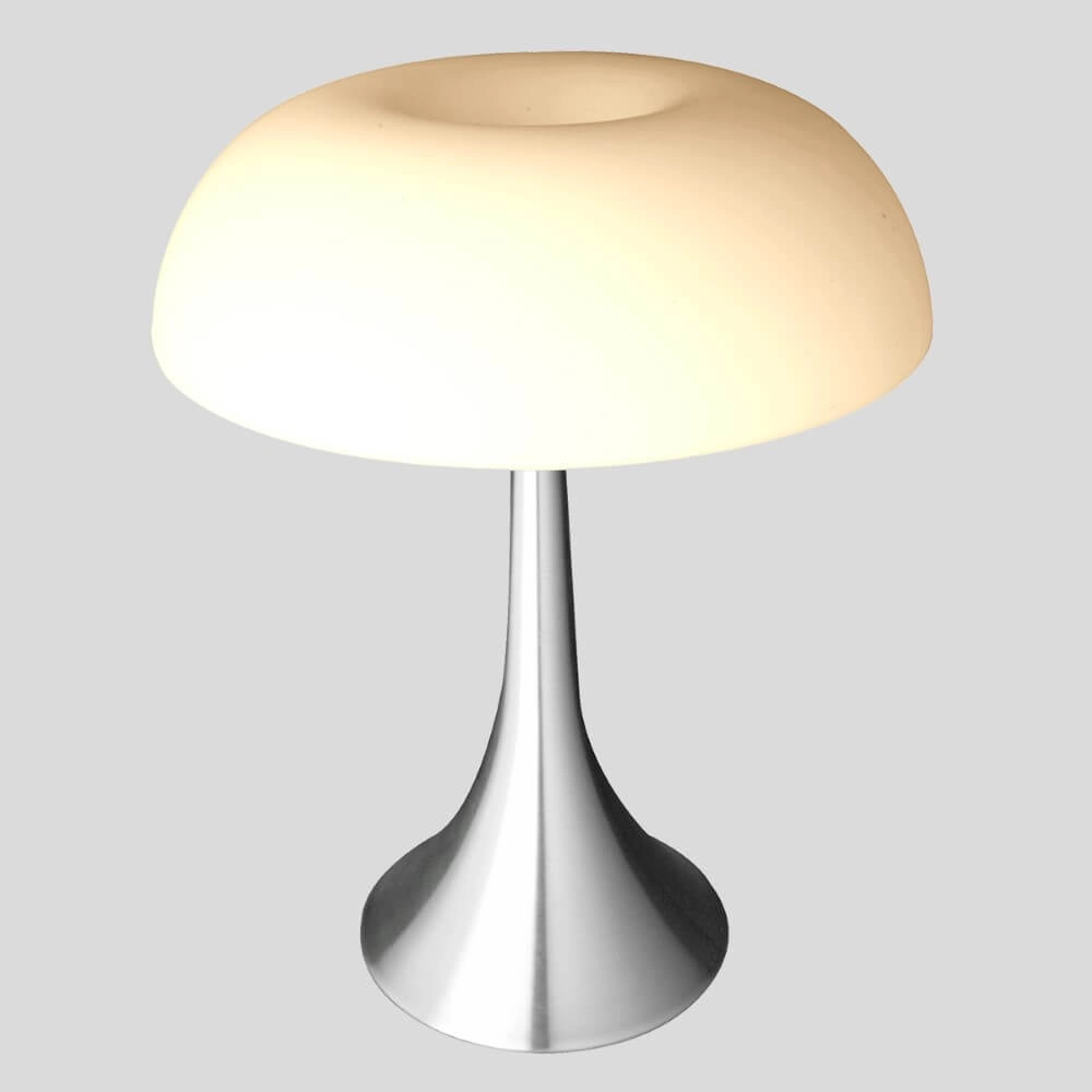 Tischlampe Ancilla 30 cm metallic-grau Steinhauer 8712746043716