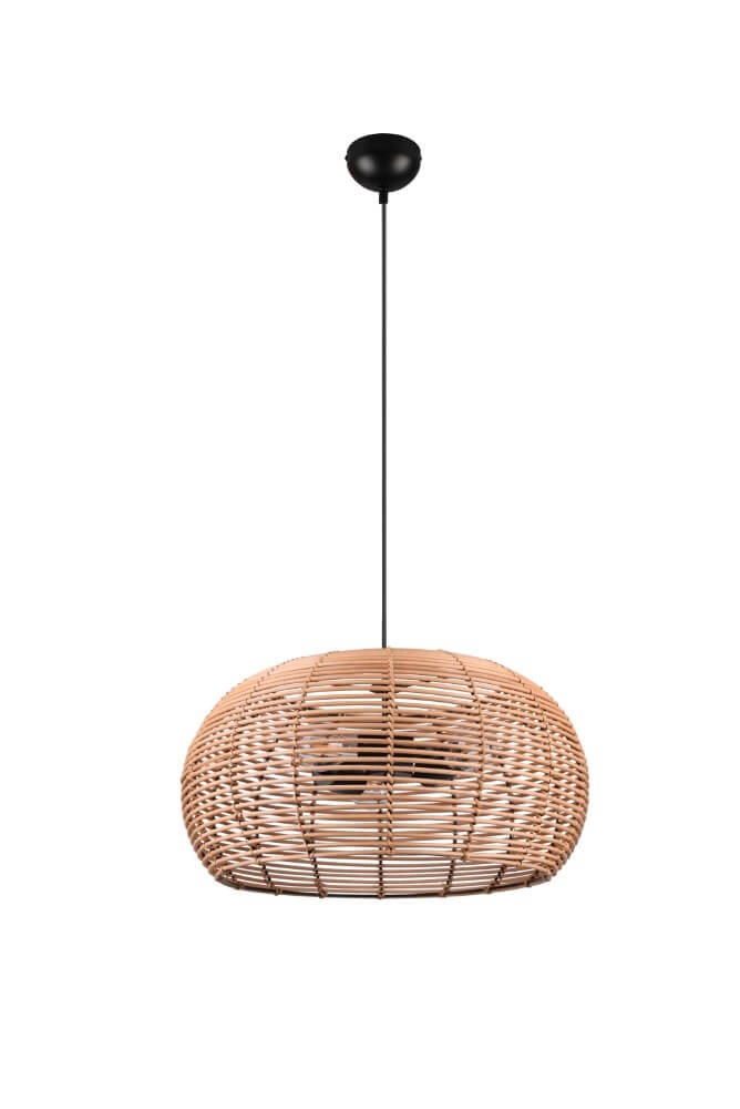 Rattan Pendelleuchte Inga Ø 50cm