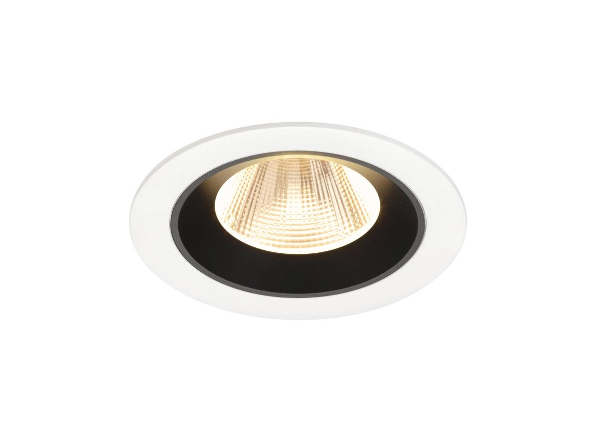 Einbau-Strahler Numinos M weiß/schwarz 2700K - 20gr SLV 4024163311502