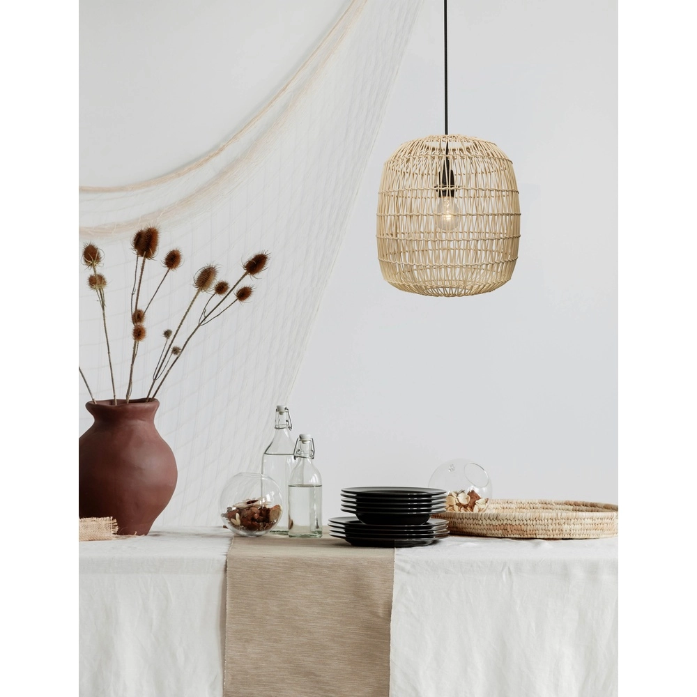 Rattan Pendelleuchte Melody Ø 30,5cm
