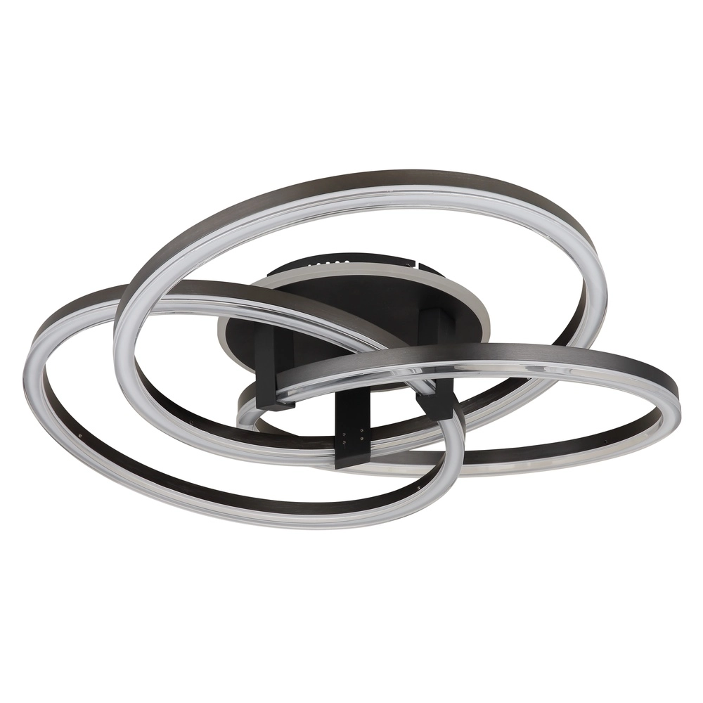 Design-Deckenlampe Tris Anthrazit Globo 9007371510405