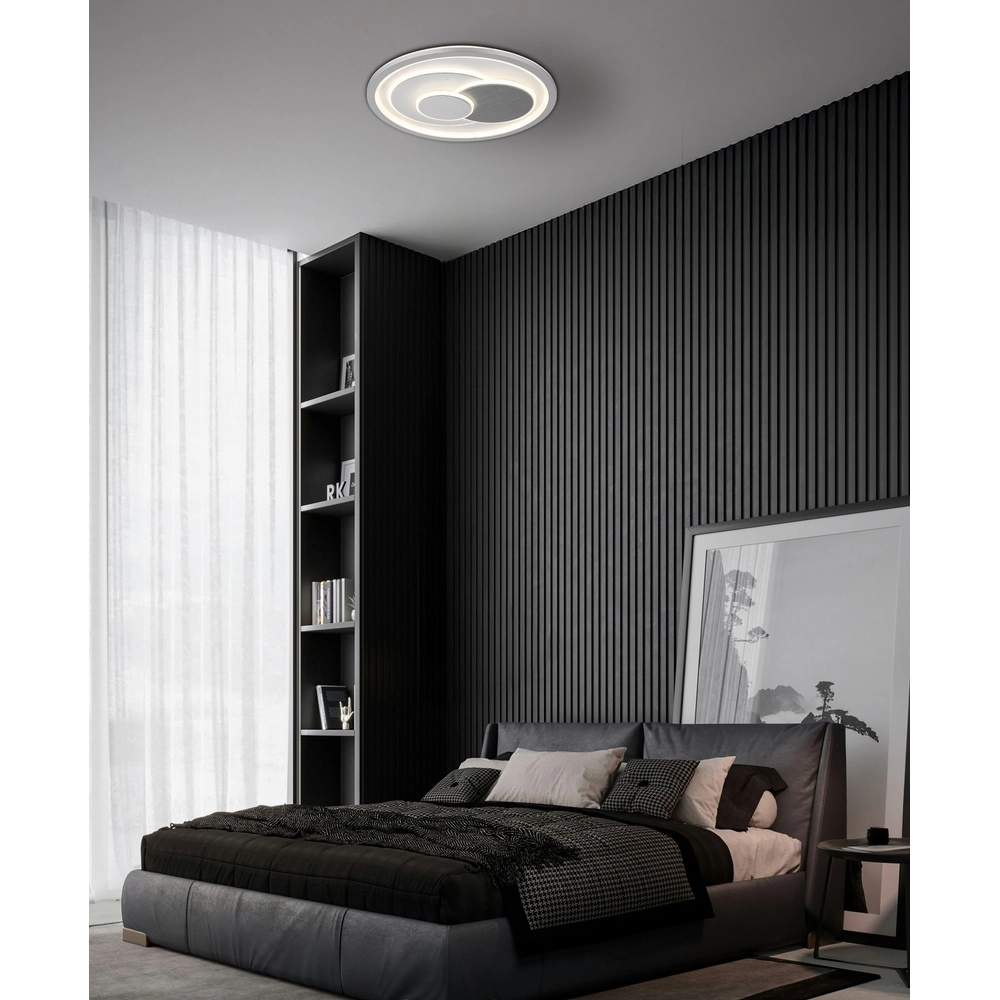 Deckenlampe Ruiz I weißer Ø 48 cm Globo 9007371533800