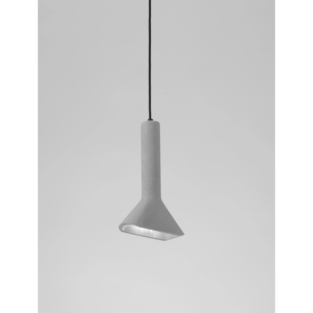 Einzigartige Pendelleuchte Dylan grau Ø 19,5cm Lyora 5212017440372