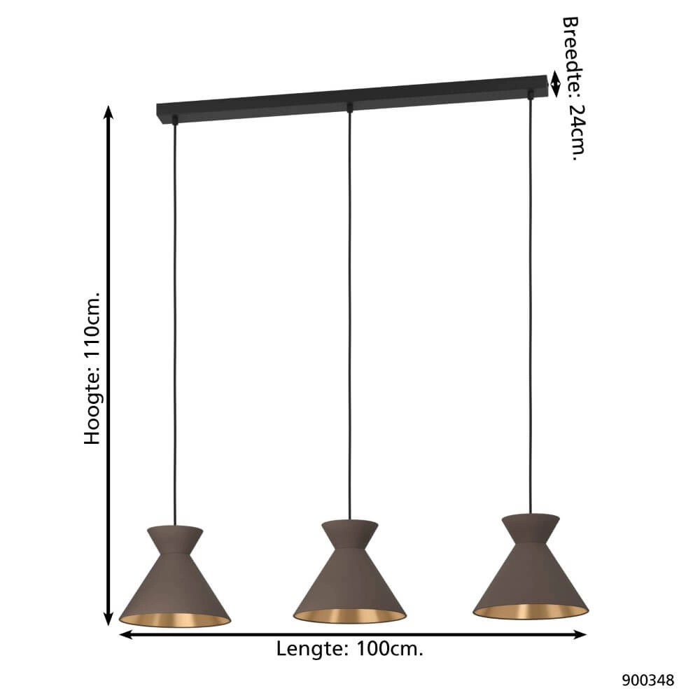 Schicke Esstischlampe Nastasia Eglo 9008606238866