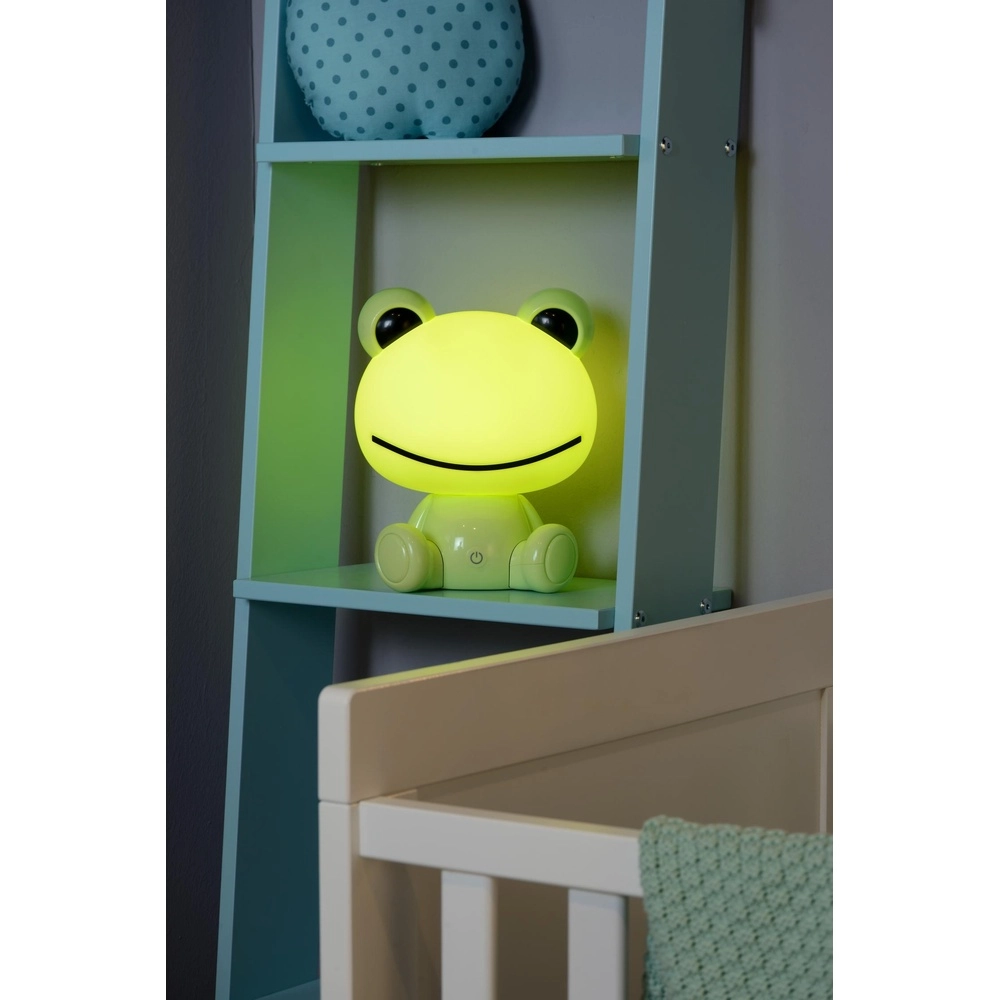 Nachtlicht Dodo Frog Kinderzimmergrün Lucide 5411212712752