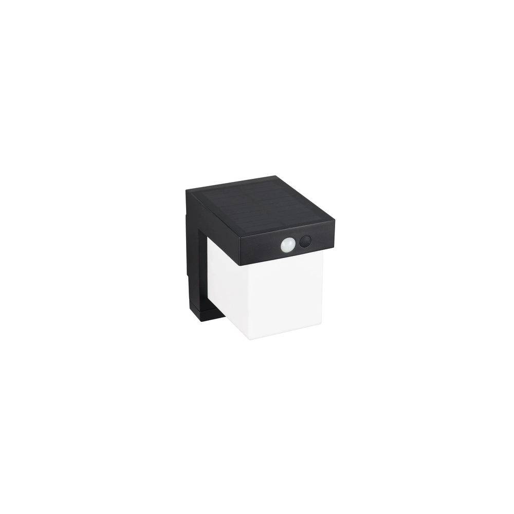 Design-Wandleuchte Colombo Schwarz mit Sensor Trio 4017807647983