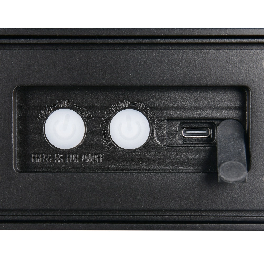 Design-Wandleuchte Silves Schwarze Solarenergie Trio 4017807648010