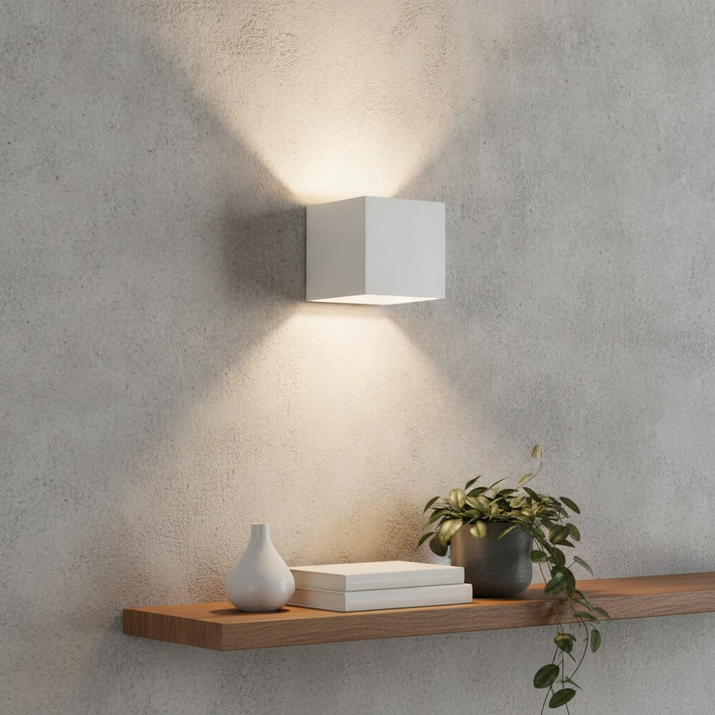 Weißer Up- & Downlight Gymm