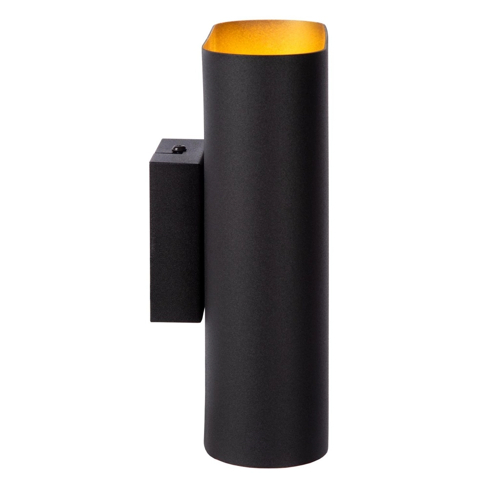 Design-Wandspot Ovalis Schwarz Lucide 5411212126894