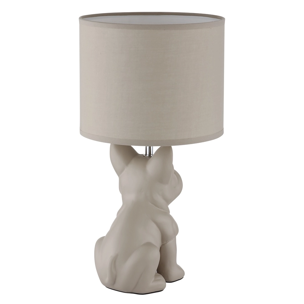 Tischlampe Dogo sandbraun Globo 9007371578672