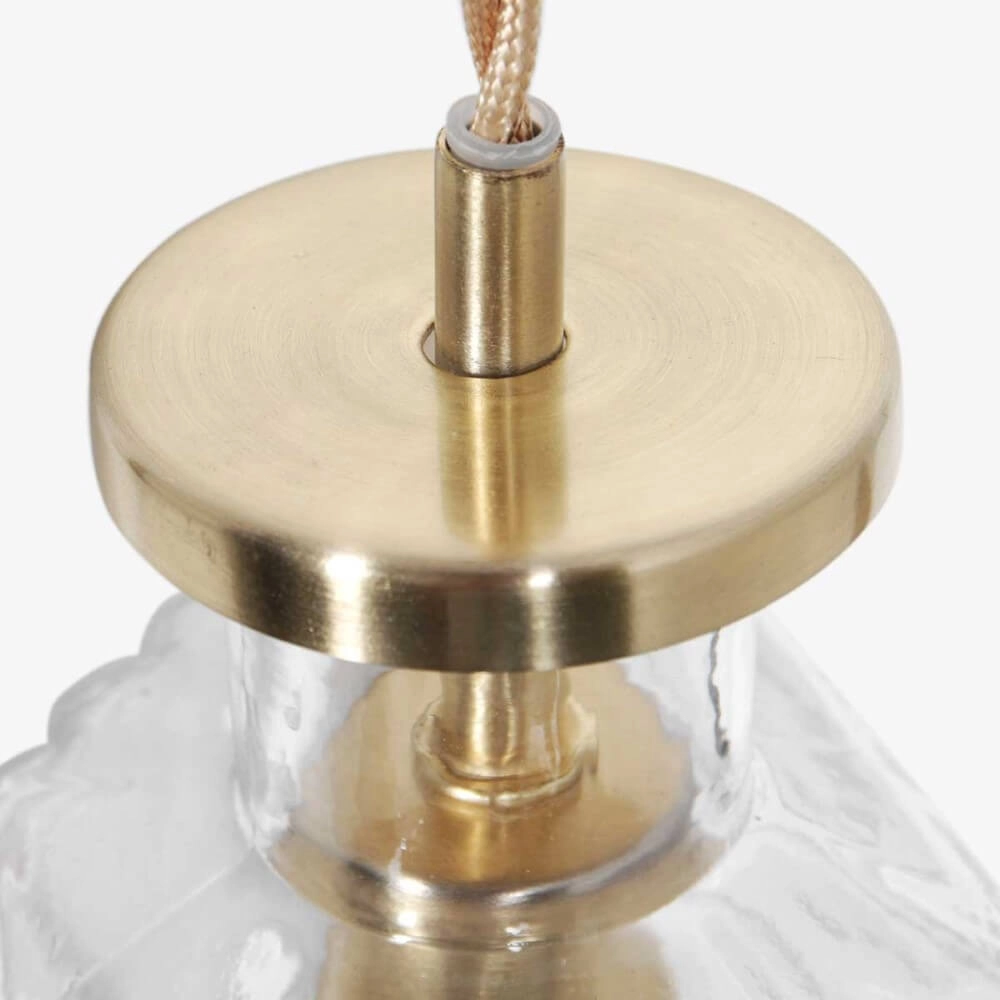 Klassische Hängelampe Grazioglass Ø 18cm Steinhauer 8712746166316