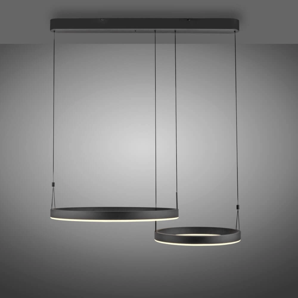Design-Hängelampe Esko Schwarz Paul Neuhaus 4012248384565