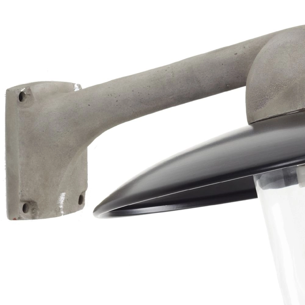 Industrie Außenlampe Fabrique Metallic-Grau mit Schwarz KS 8714732119641