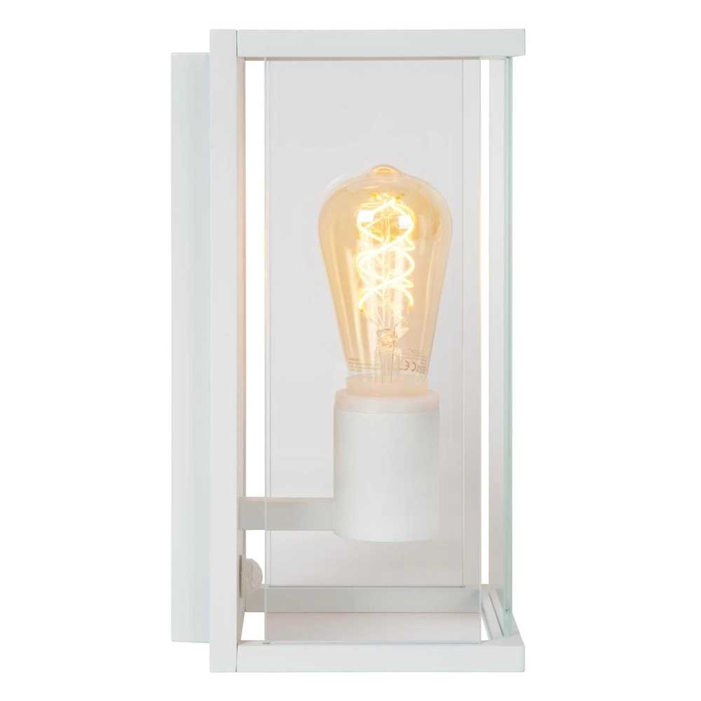 Elegante Wandlampe Claire mit Sensor weiß Lucide 5411212272362