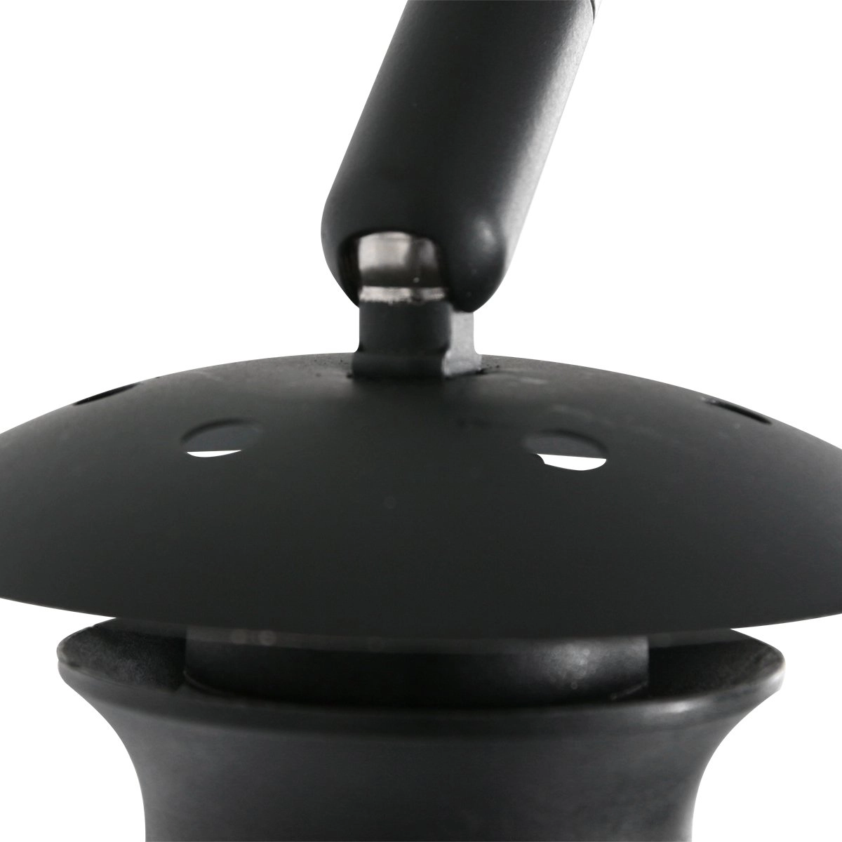 Wandbogenlampe Sparkled schwarz mit Rauchhaube Steinhauer 8712746146660