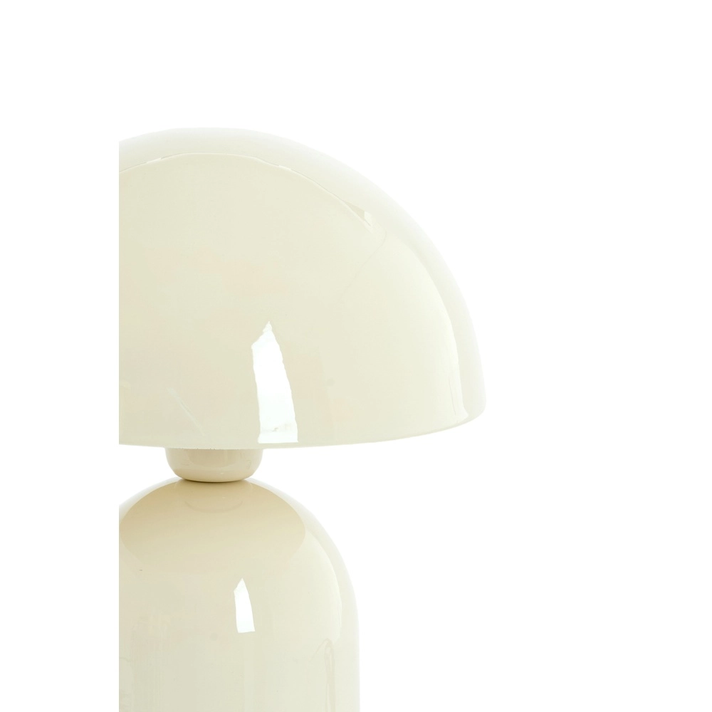 Pilztischlampe Tolima Glanzcreme – Ø 23 cm Light & Living 8717807807788