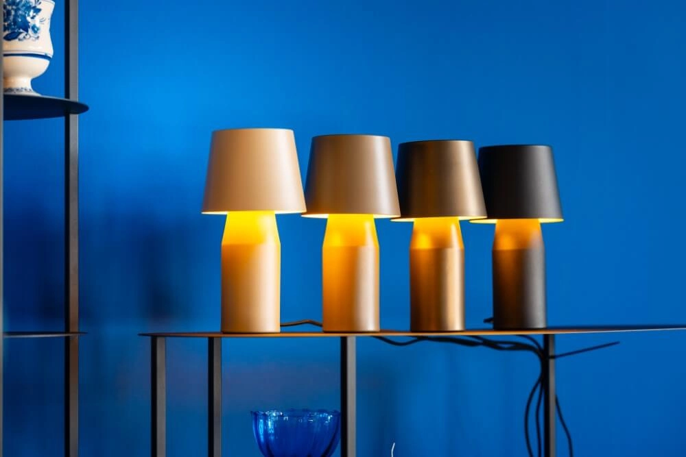 Design-Tischleuchte Aron braun ETH 8720195308898